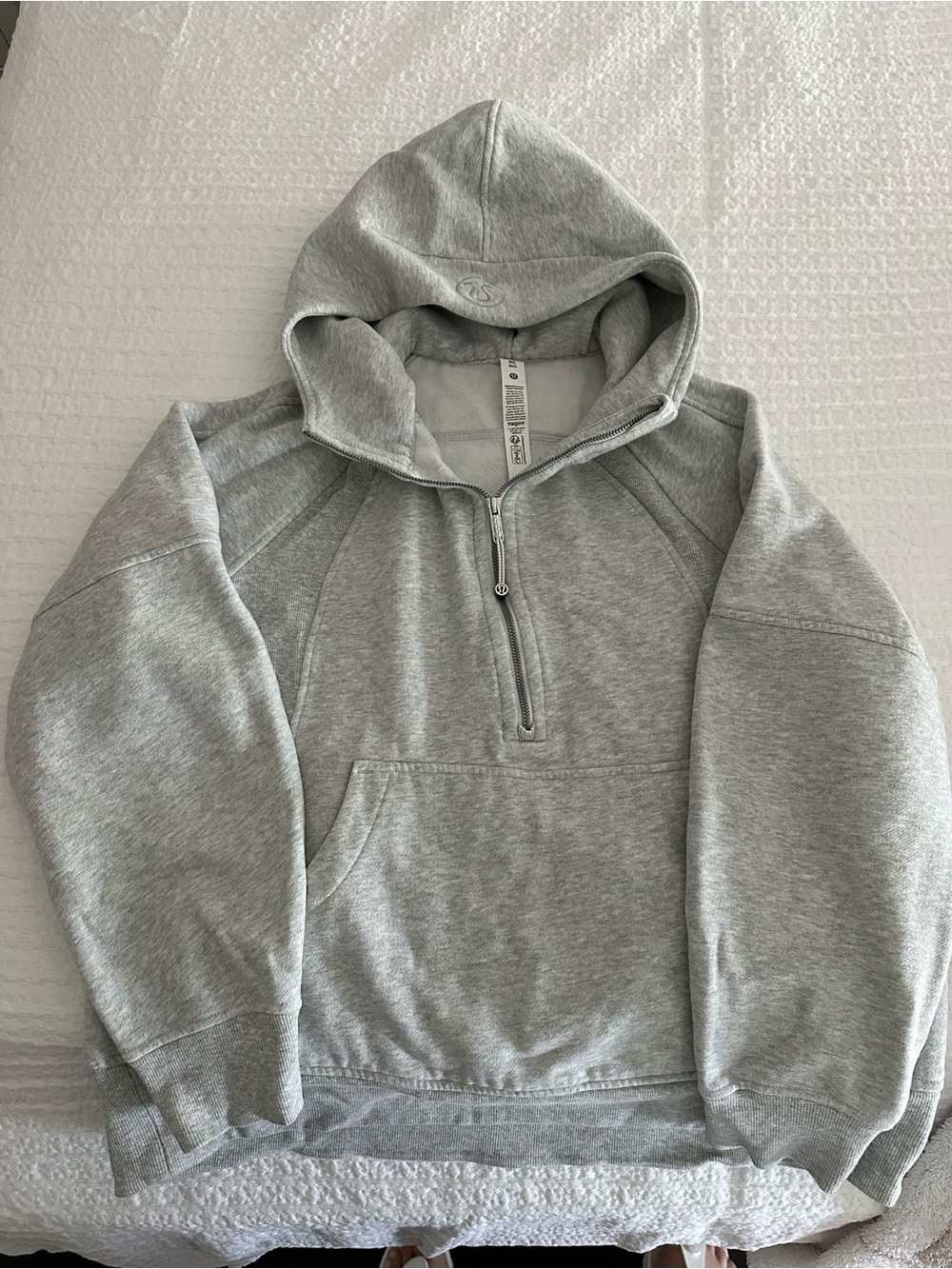 lululemon athletica scuba quarter zip hoodie *long* - Picture 2 of 4